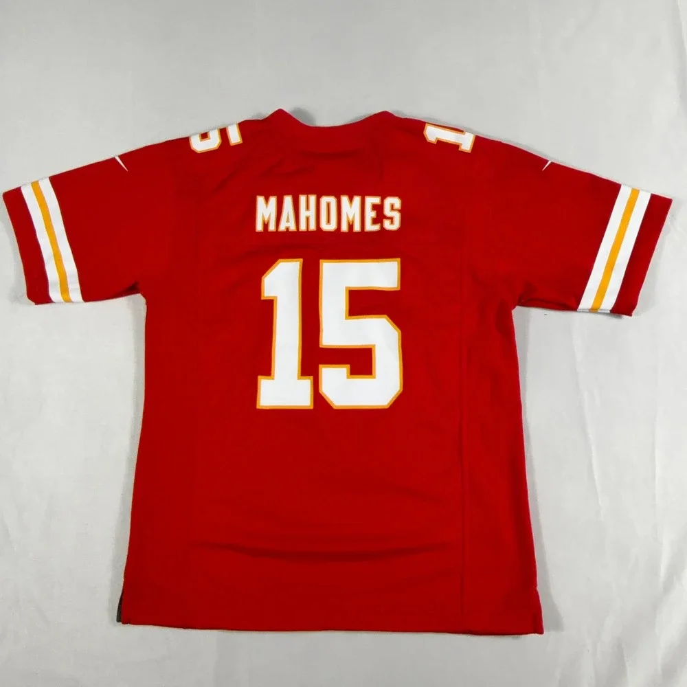 Nike Kansas City Chiefs Patrick Mahomes Jersey Youth Kids Red Size L 14-16